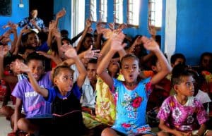 Fiji - Teaching Children of the Dawasamu Islands5