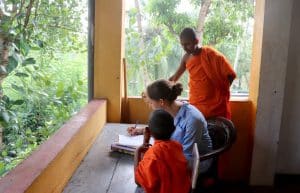Sri Lanka - Teaching English to Buddhist Monks11