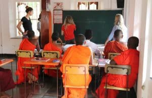 Sri Lanka - Teaching English to Buddhist Monks12