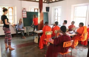 Sri Lanka - Teaching English to Buddhist Monks17