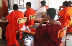 Sri Lanka - Teaching English to Buddhist Monks22