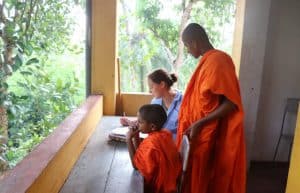 Sri Lanka - Teaching English to Buddhist Monks30