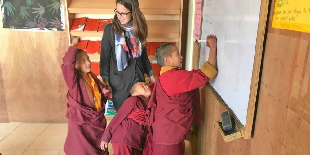 Nepal - Teaching in Buddhist Monasteries2