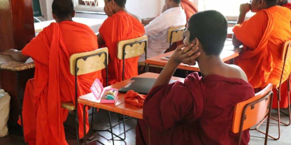Sri Lanka - Teaching English to Buddhist Monks22