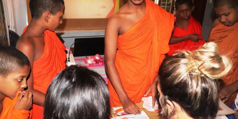 Sri Lanka - Teaching English to Buddhist Monks25